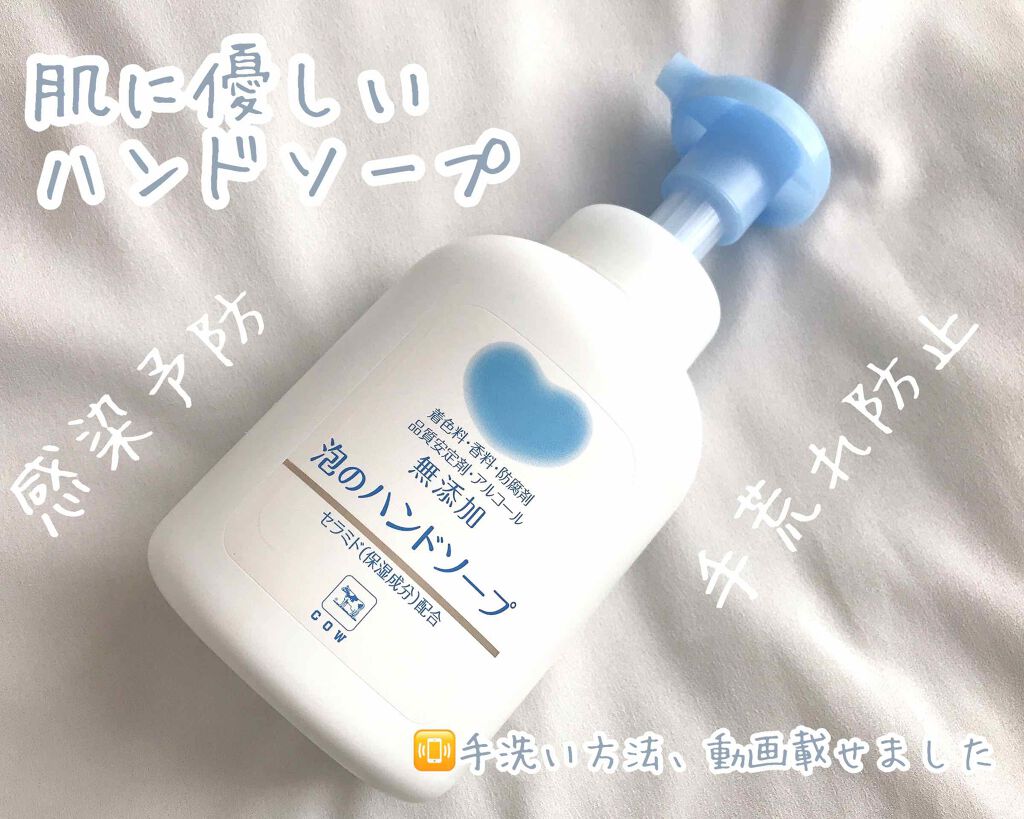 泡のハンドソープ カウブランド無添加の口コミ 手洗いのこと私は肌への優しさ一択 Cow By 小鞠 乾燥肌 Lips