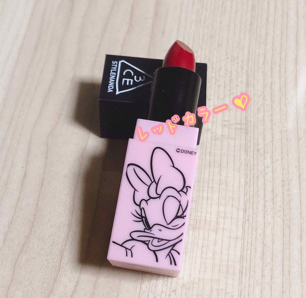 限定口紅 リップカラー 3ceとの共同企画 ディズニーストアの口コミ お久しぶりの投稿です 今回紹介する商品は皆 By さゆり 乾燥肌 10代後半 Lips