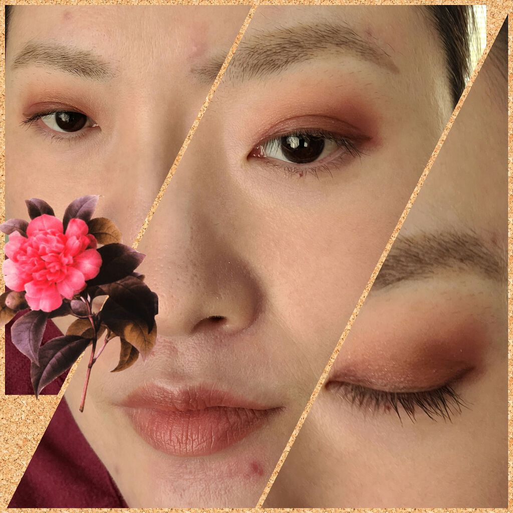 プリズム パウダーアイカラー リンメルを使った口コミ くすみ赤にパープルをたすと By Victoria Lips Agm 混合肌 30代後半 Lips