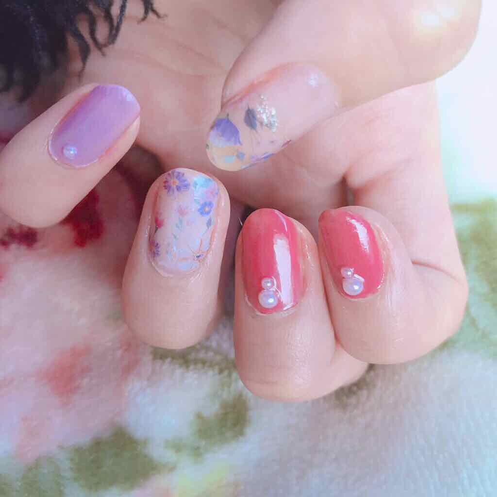 ミニネイル パラドゥの口コミ パラドゥミニネイルノーブルフランボワーズエ By あんず Lips