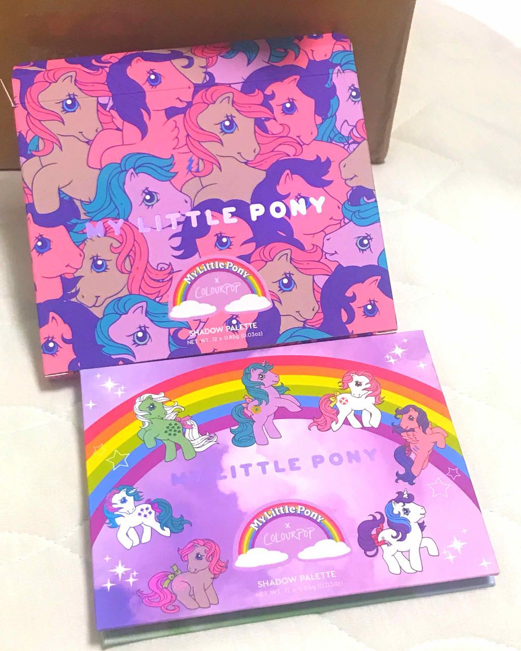 My Little Pony Eyeshadow Palette Colourpopの口コミ ユニコーンのキャラクターのパッケージがとて By 刹那 普通肌 Lips