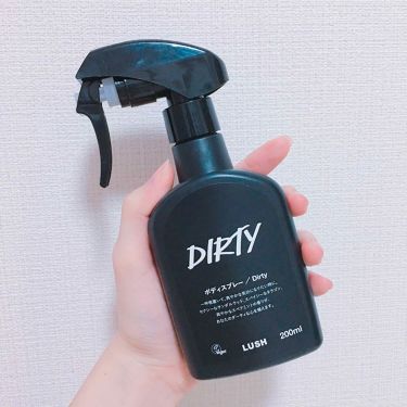 Dirty ボディスプレー ラッシュの口コミ Lush Dirtyボディスプレー 韓 By Jilli 代前半 Lips