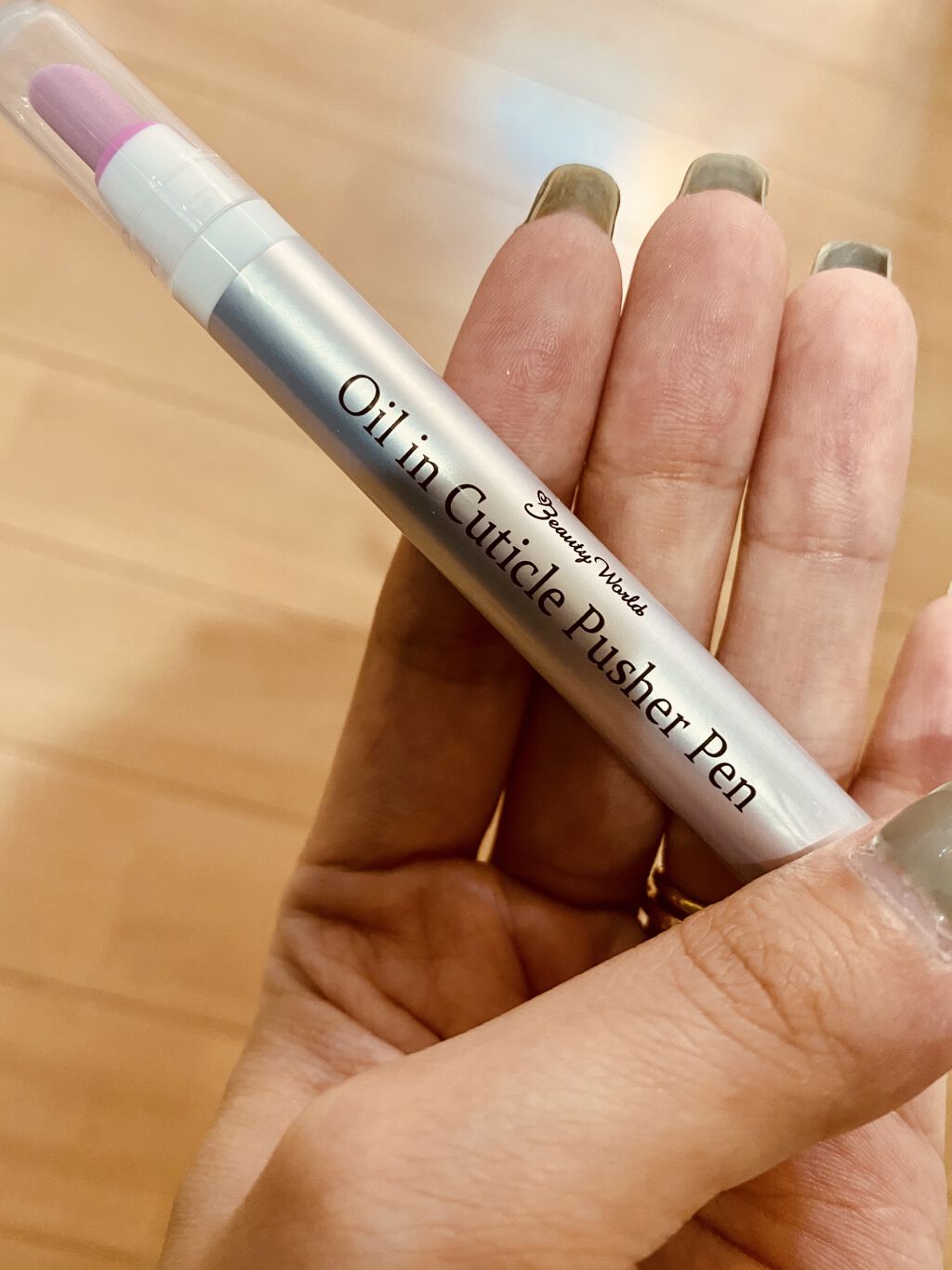 オイルインキューティクルプッシャーペン ビューティーワールドの口コミ セルフネイラーさんにおすすめ ビューティー By Asami 混合肌 30代前半 Lips