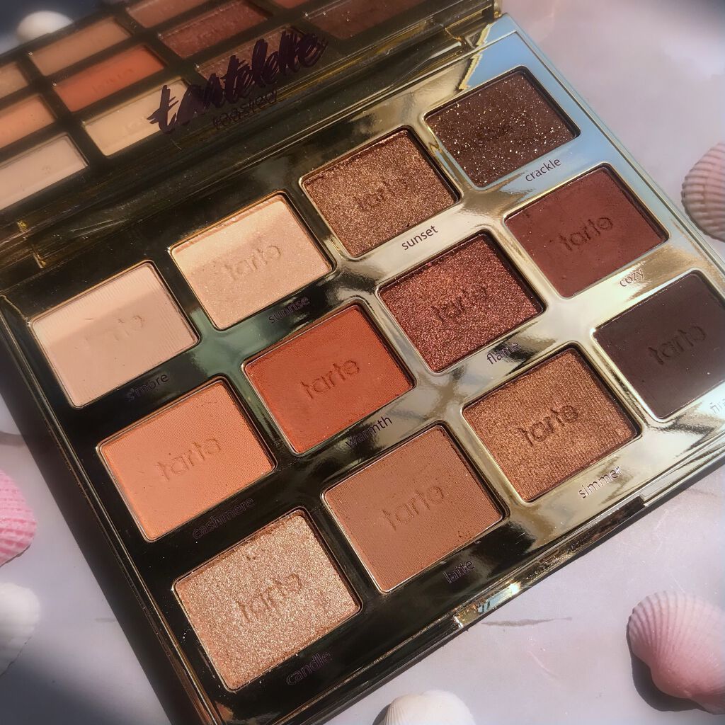 Tartelette Toasted Eyeshadow Palette Tarteの人気色を比較 オーガニックコスメブランド Tarte T By グル 混合肌 Lips