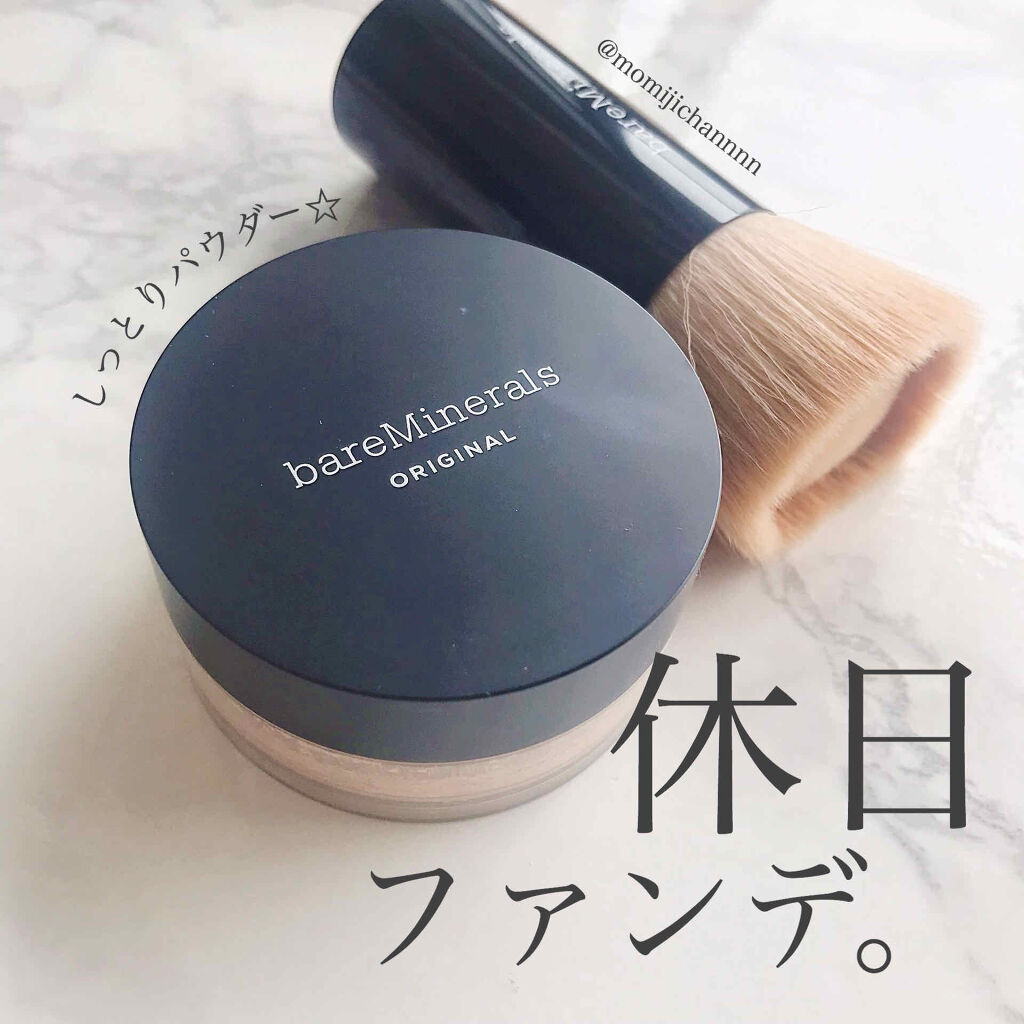 オリジナル ファンデーション Spf15 Pa Baremineralsの口コミ Baremineralsベアミネラルオリジ By 紅葉ちゃん もみじちゃん 30代前半 Lips