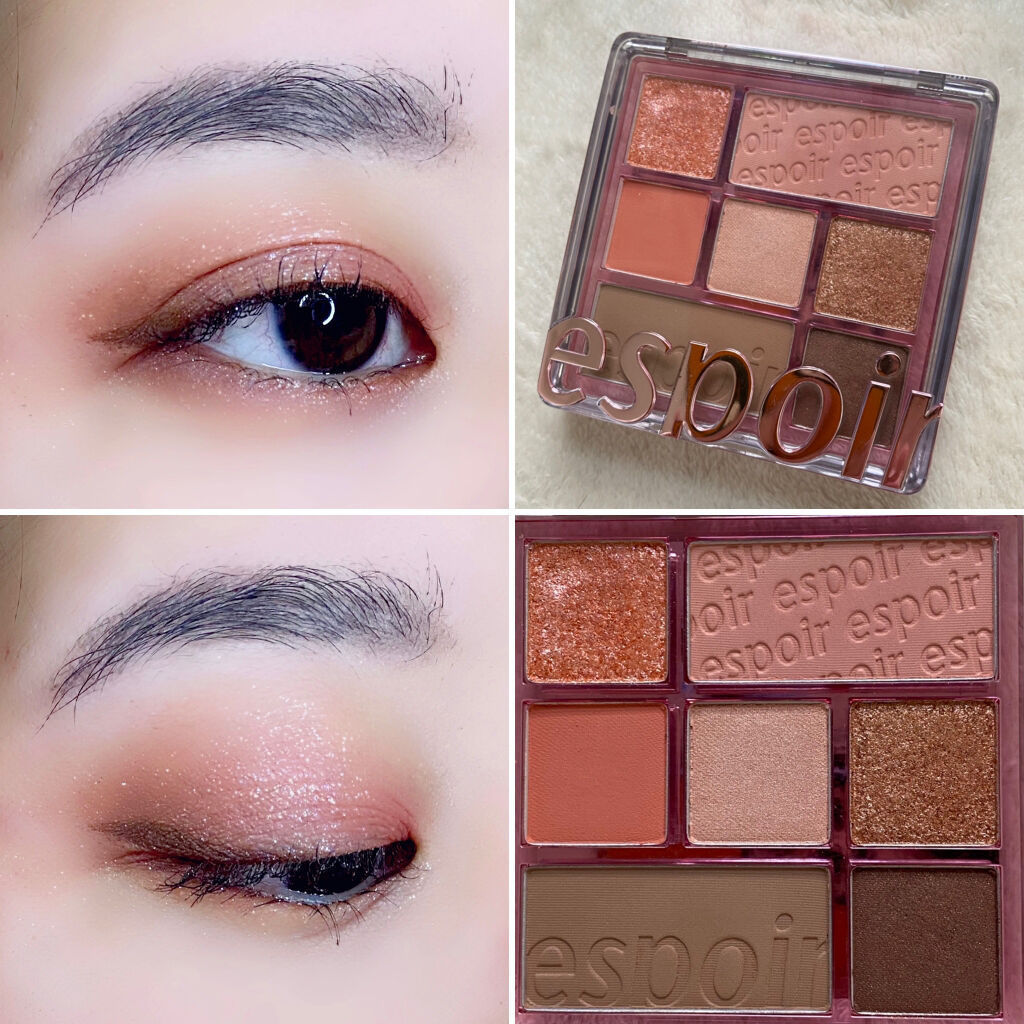 Real Eyepallet Espoirの口コミ ローズブラウンアイメイク Espoir By ハナ 脂性肌 代後半 Lips