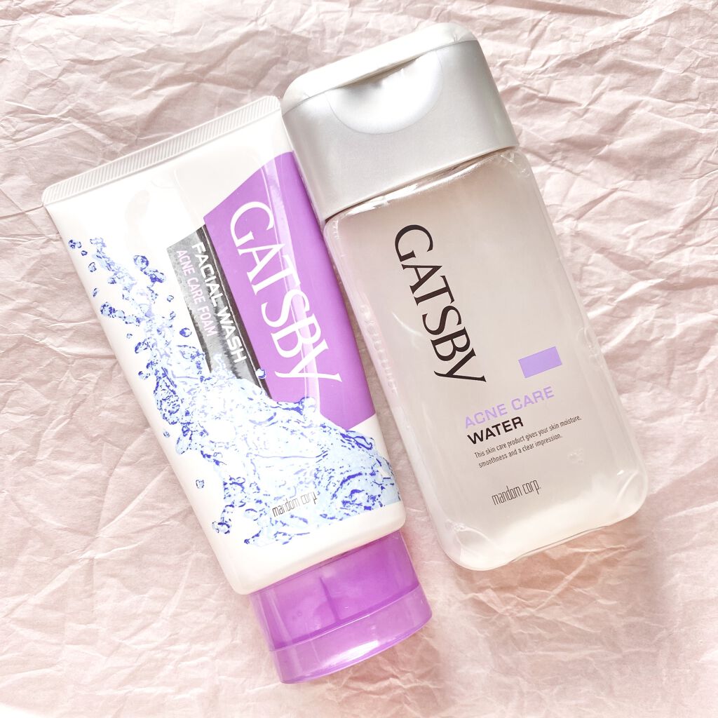 薬用アクネケア ウォーター ギャツビーを使った口コミ Gatsby 薬用フェイシャルウォッシュ By Suzuka 脂性肌 10代後半 Lips