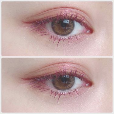 ロング カールマスカラ アドバンストフィルム ヒロインメイクを使った口コミ くすみピンク祭りメイク アイシャドウ By チャンモモ 普通肌 Lips