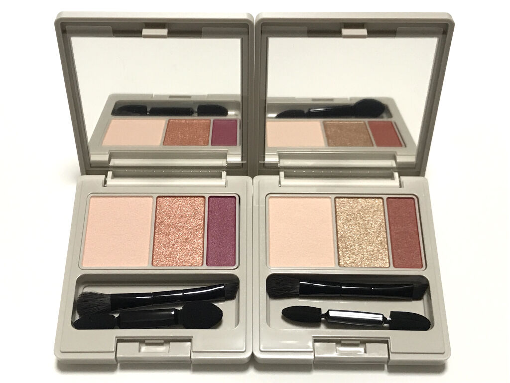 限定パウダーアイシャドウ アイパレット ナチュラグラッセの口コミ ナチュラグラッセアイパレットex01サンセ By 優花 混合肌 Lips