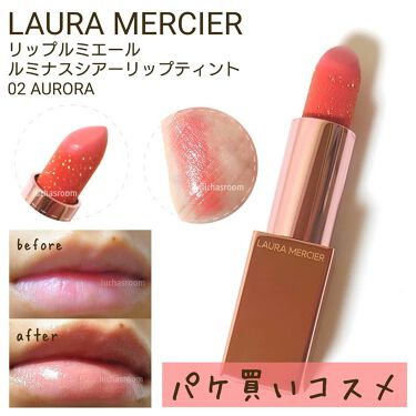 限定口紅 リップ ルミエール ルミナス シアー リップティント Laura Mercierの口コミ ローラメルシエのホリデー限定アイテム リッ By るか 乾燥肌 Lips