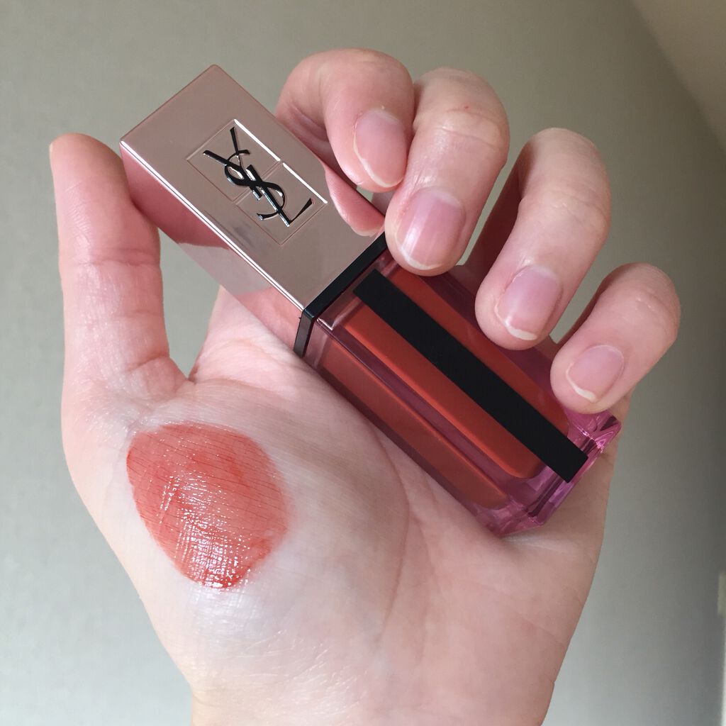 ルージュ ピュールクチュール ヴェルニ ウォーターグロウ Yves Saint Laurent Beauteの人気色を比較 これはもう大優勝 感動した幻の粘膜リッ By ねむねこ 敏感肌 代後半 Lips
