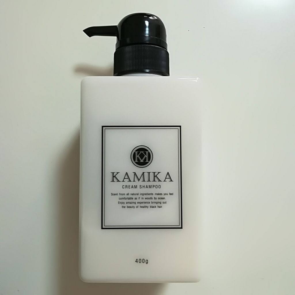 KAMIKA - KAMIKA クリームシャンプー ボトル 400g 3本セットの+