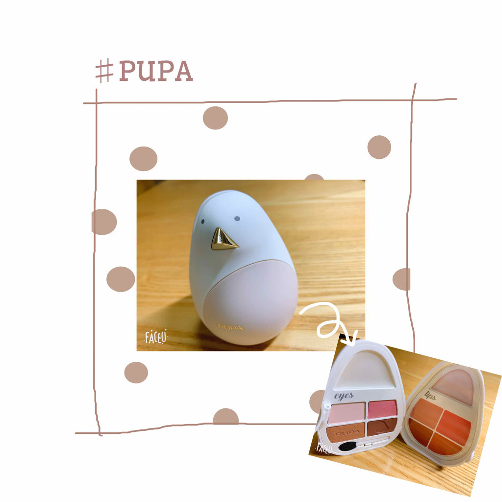 試してみた Pupa Bird2 リップ シャドウパレッド Pupaのリアルな口コミ レビュー Lips