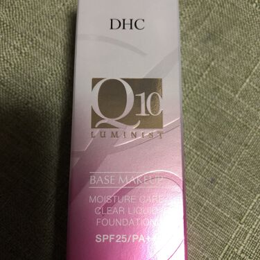 試してみた Q10 モイスチュアケア クリアリキッドファンデーション Dhcのリアルな口コミ レビュー Lips