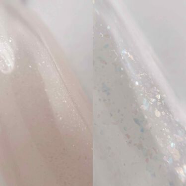 Shジェルネイル ライト対応 セリアを使った口コミ セリアジェル 新色シアーベージュとオーロラ By 𝖻𝗈𝗇𝗈 混合肌 代後半 Lips