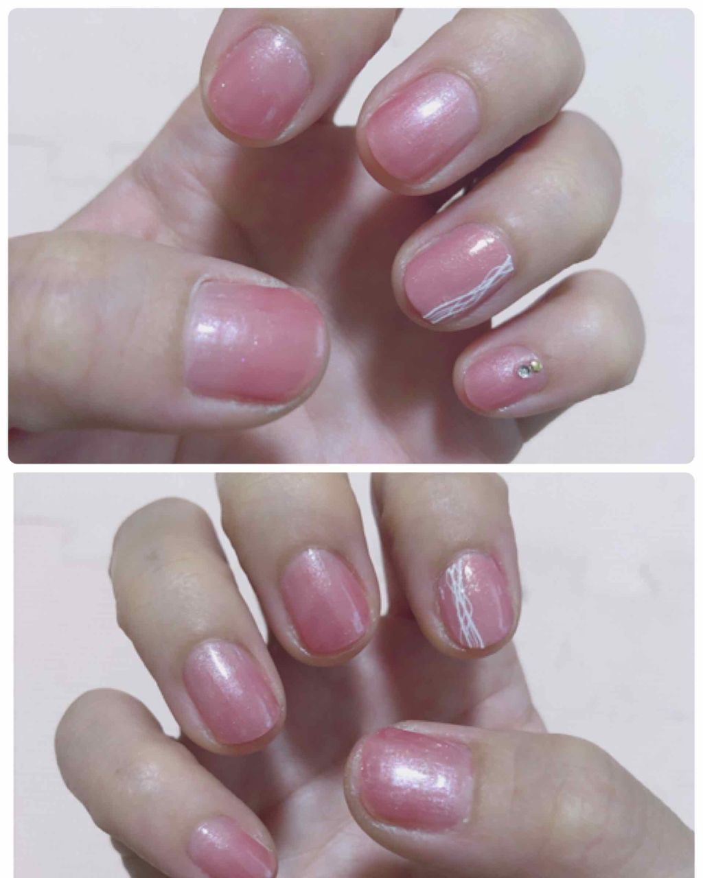 ネイルホリック ネイルホリックの口コミ 久しぶりにネイルホリック使いました 左 R By ゆり母 混合肌 30代後半 Lips