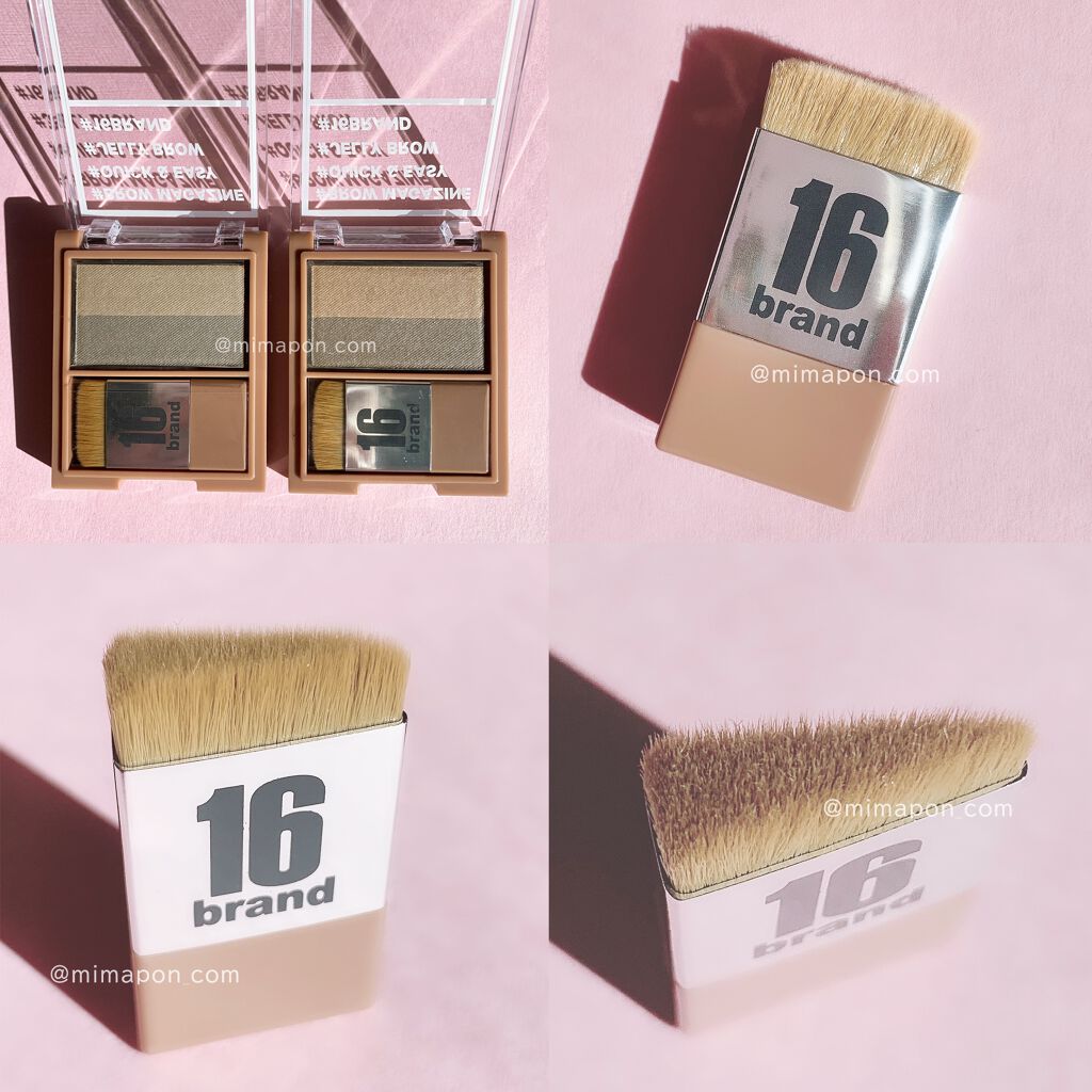 21年冬新作パウダーアイブロウ Brow Magazine 16brandの使い方を徹底解説 雑誌風デザインが可愛いプチプラ韓国コスメ By みまぽん 混合肌 代後半 Lips