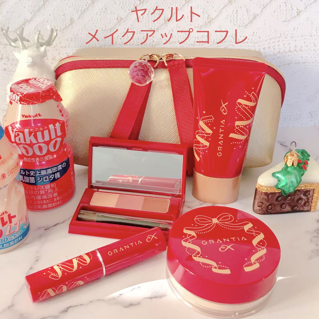 Newヤクルト ヤクルトを使った口コミ ヤクルトメイクアップコフレは4点セット By Milktea7nzlv 普通肌 30代後半 Lips