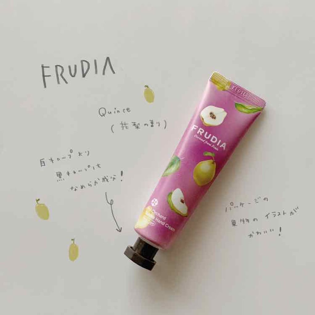 Frudia ハンドクリーム Frudiaの口コミ 韓国コスメ Welcosのハンドクリーム By M A N A 代前半 Lips