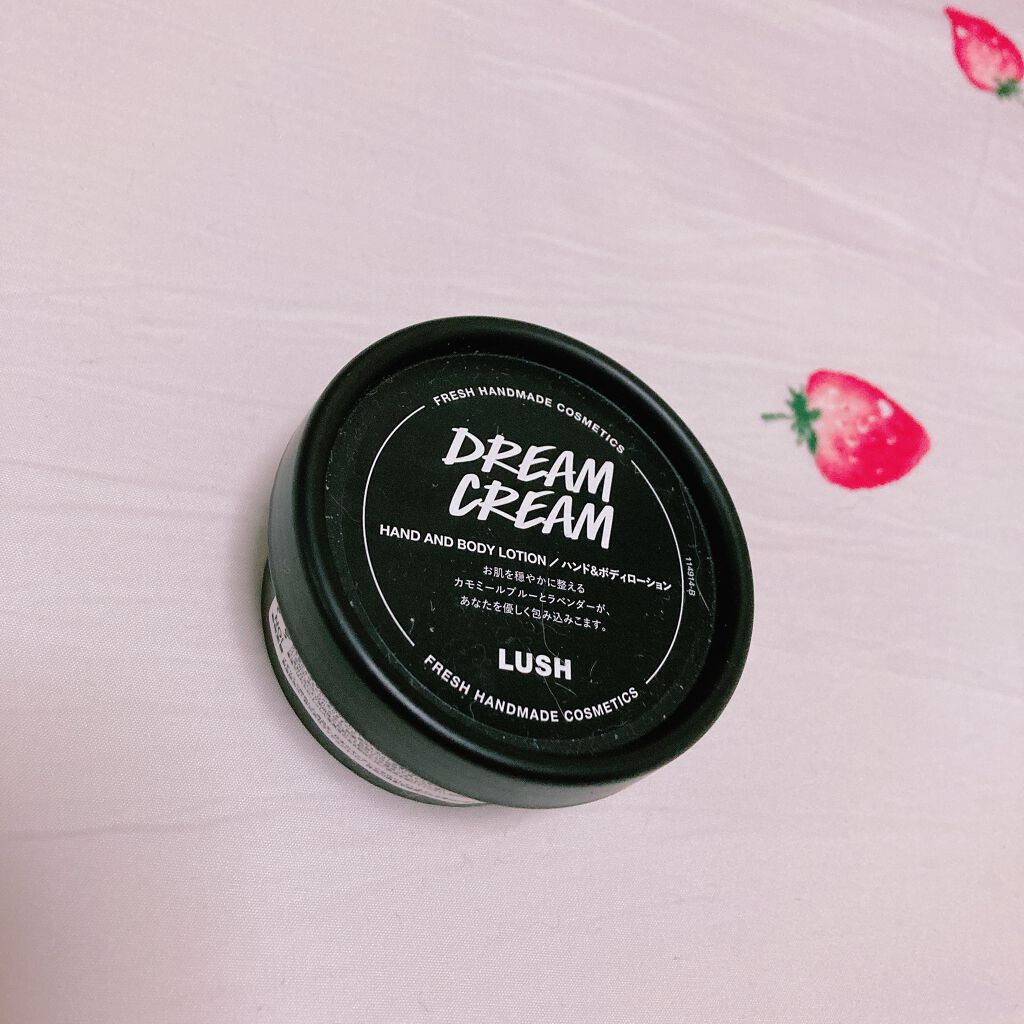 ドリームクリーム ラッシュの口コミ Lushのギフトボックスに入ってたドリーム By ぱんだこぱんだ 乾燥肌 30代前半 Lips