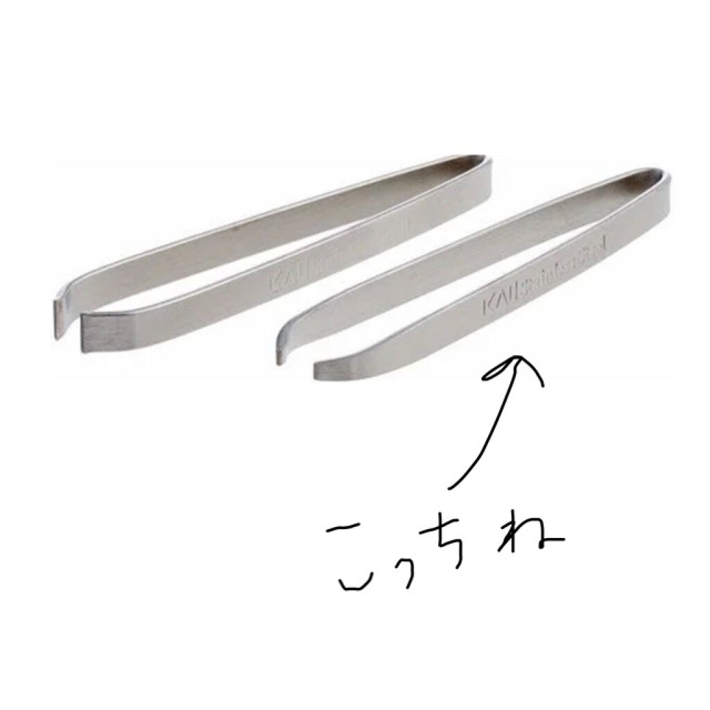 毛抜き マユ毛抜きセット 貝印の口コミ 最近の眉毛です いらないところは毛抜きで抜 By いつか 毎日レビュー 混合肌 代後半 Lips