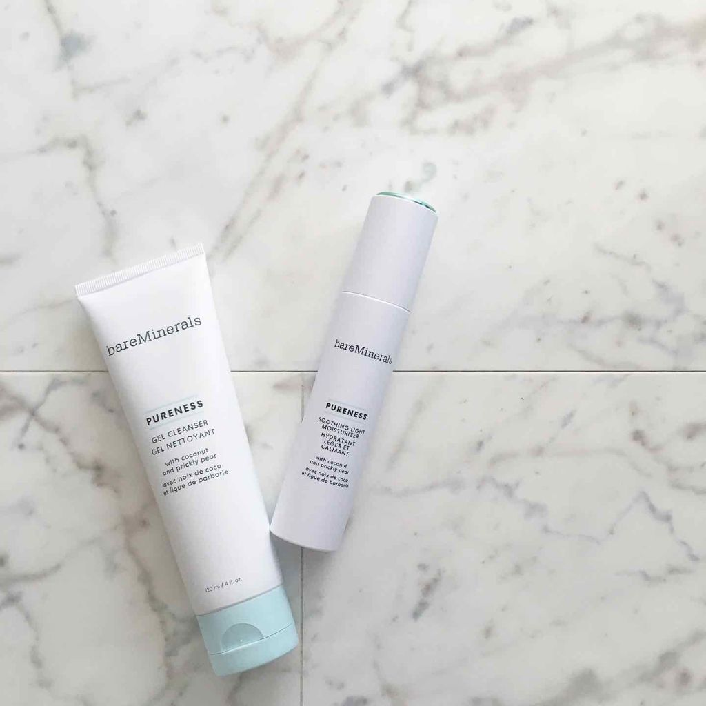 ピュアネス ジェル クレンザー Baremineralsを使った口コミ ベアミネラルピュアネススキンケアコレクショ By Mocha 混合肌 Lips