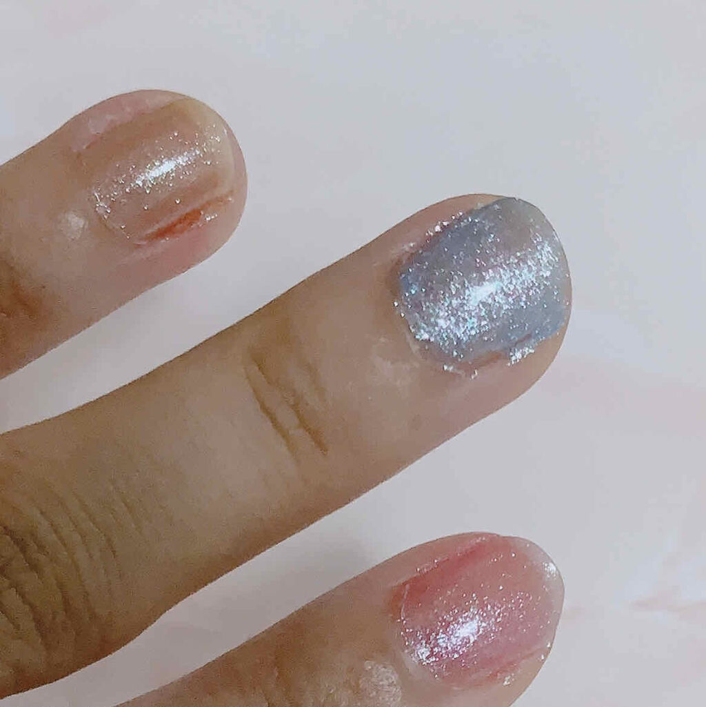 限定ネイル用品 Mcピールオフネイルga 3coinsの口コミ 3coinsでネイルが無料で貰える こんに By Ria フォロバ 混合肌 10代後半 Lips
