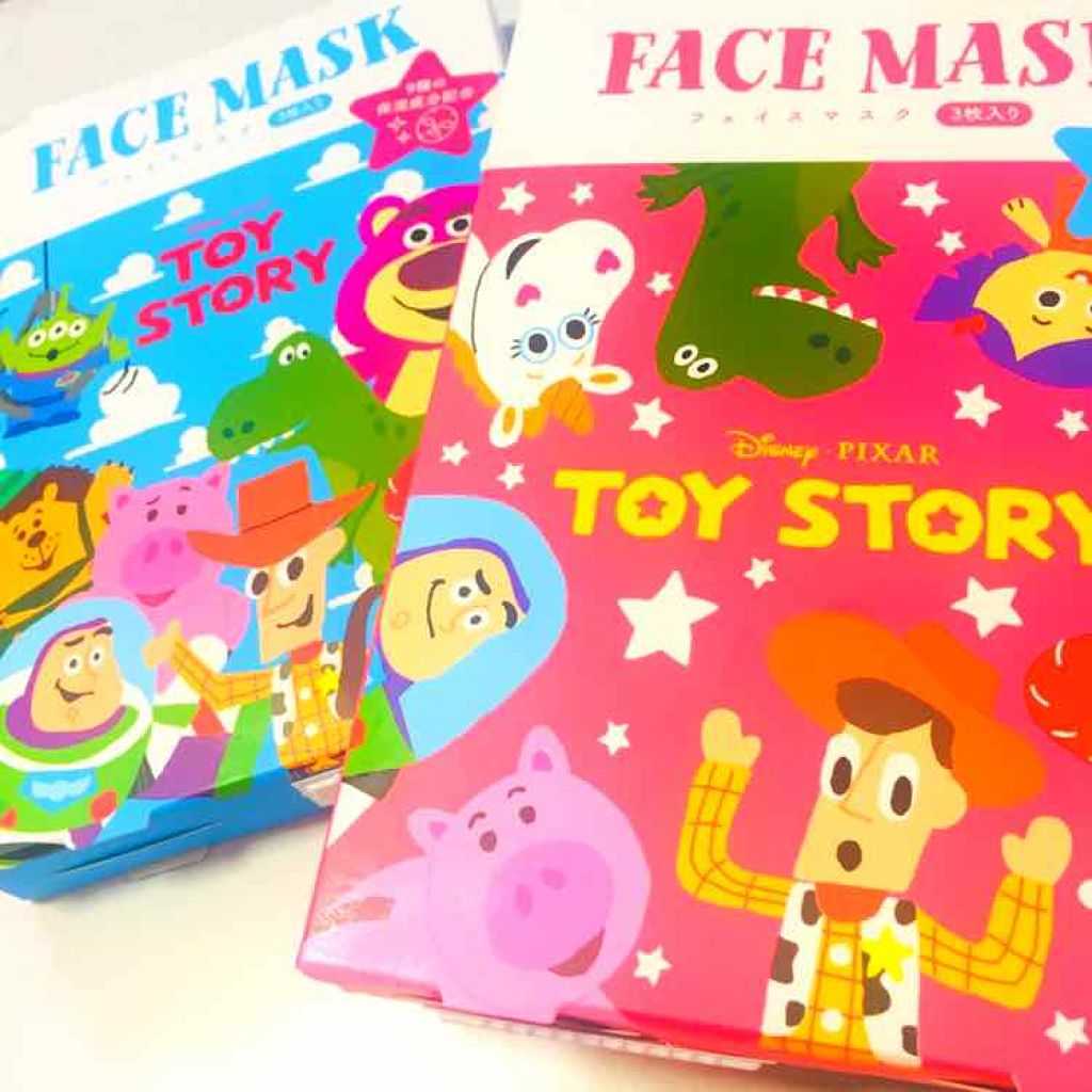 トイ ストーリー フェイスマスク くも Disneyを使った口コミ トイストーリーフェイスマスク めっち By らっぷちゃん 混合肌 代後半 Lips