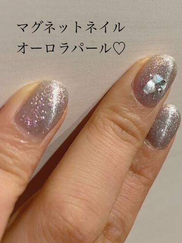 グレースジェルベース グレースジェルを使った口コミ マグネットネイルパール セルフネイルを再 By Yum 敏感肌 30代前半 Lips