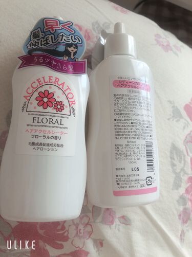 1000円以下 ヘアアクセルレーター フローラルの香り 加美乃素本舗のリアルな口コミ レビュー Lips