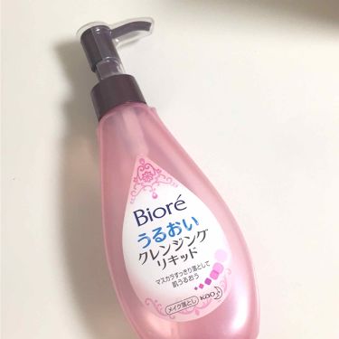 うるおいクレンジングリキッド ビオレの口コミ 安くて洗浄力もありそうなので購入してみまし By 春うさぎ 脂性肌 代後半 Lips