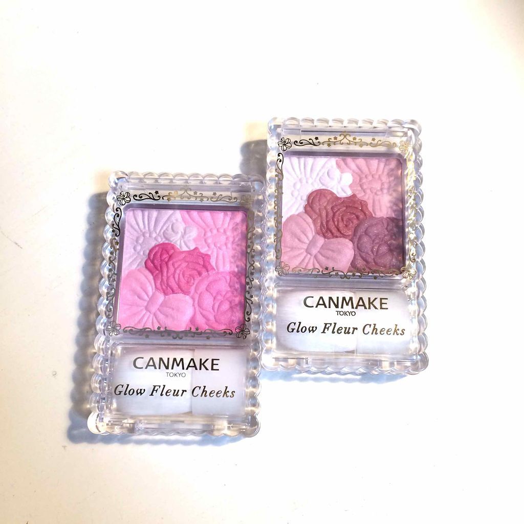 18年冬新作パウダーチーク グロウフルールチークス キャンメイクの口コミ ブルベにおすすめのパウダーチーク キャンメイクグロウフル By ぽんぬ ブルベ冬 混合肌 10代後半 Lips