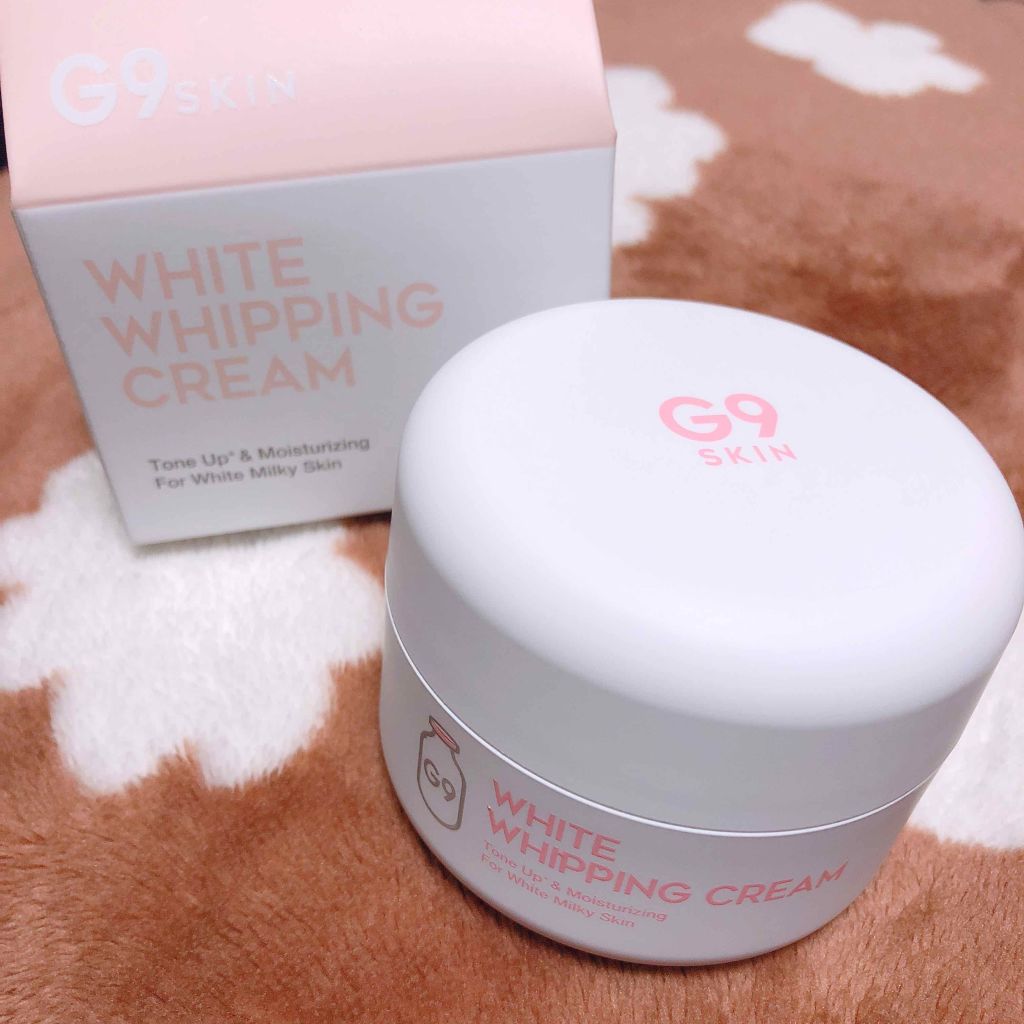 White Whipping Cream ウユクリーム G9 Skinの口コミ 乾燥肌におすすめの化粧下地 初投稿です ベリサム By みう 乾燥肌 代後半 Lips