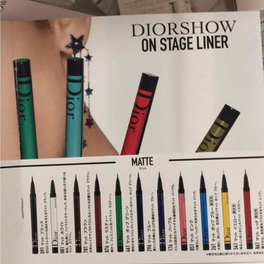 Dior ディオールショウ オンステージ ライナー