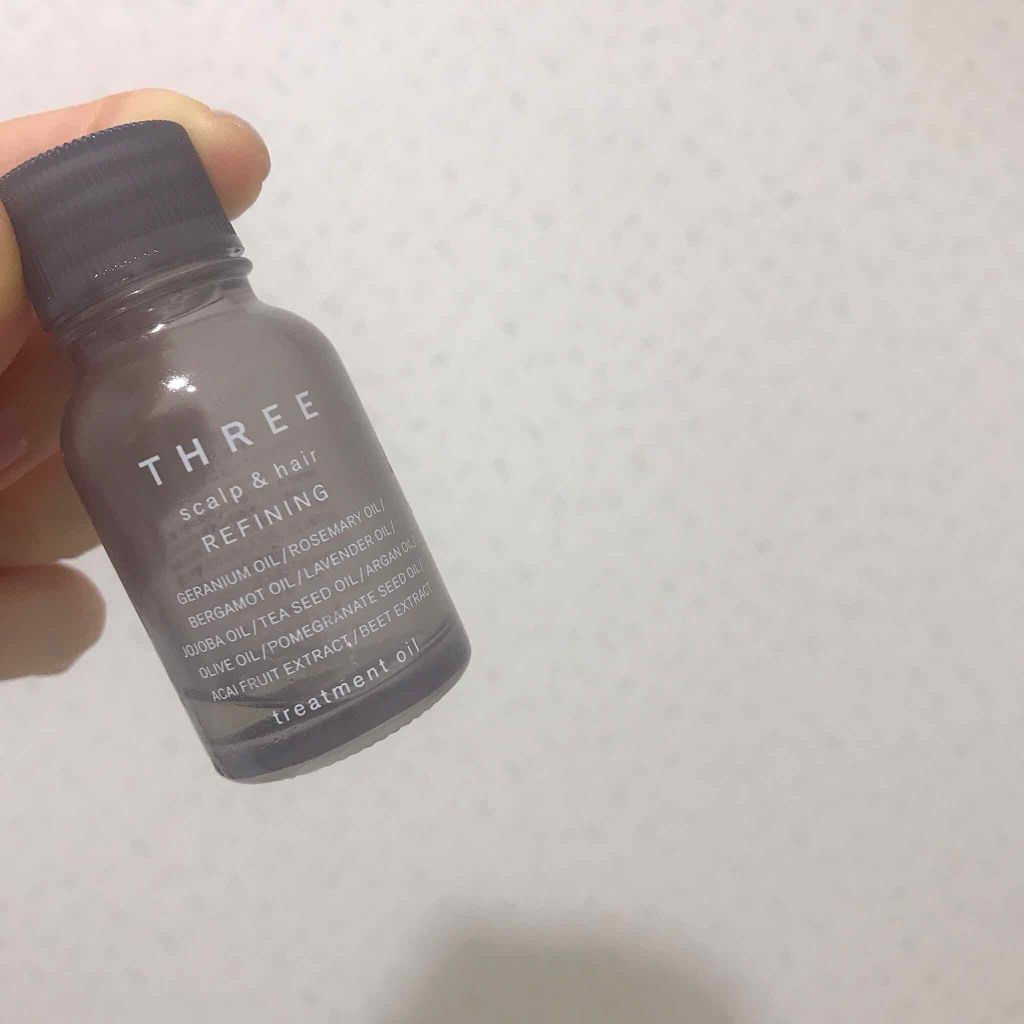 スキャルプ ヘア リファイニング トリートメント オイル R Threeの口コミ ブラッシングをきちんとルーティンにし始めま By Mahalo 乾燥肌 代後半 Lips