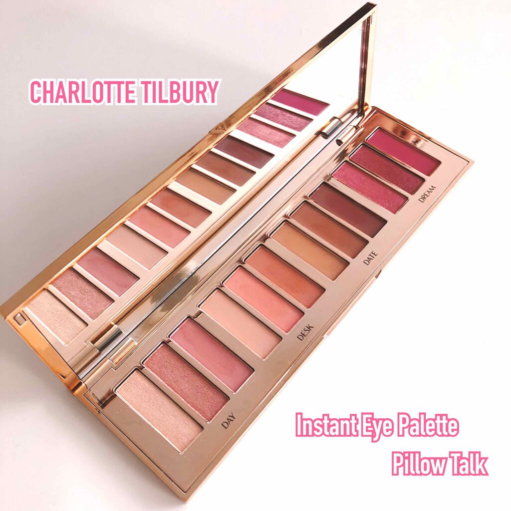 Pillow Talk Instant Eye Palette Charlotte Tilburyの口コミ Charlottetilbury Ins By りっこ 混合肌 Lips