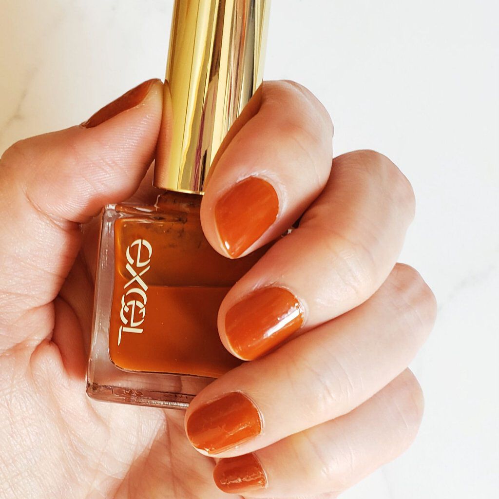 ネイルポリッシュ N Excelの口コミ 名前のようなキャラメルっぽい仕上がりに By みゆ 乾燥肌 30代前半 Lips