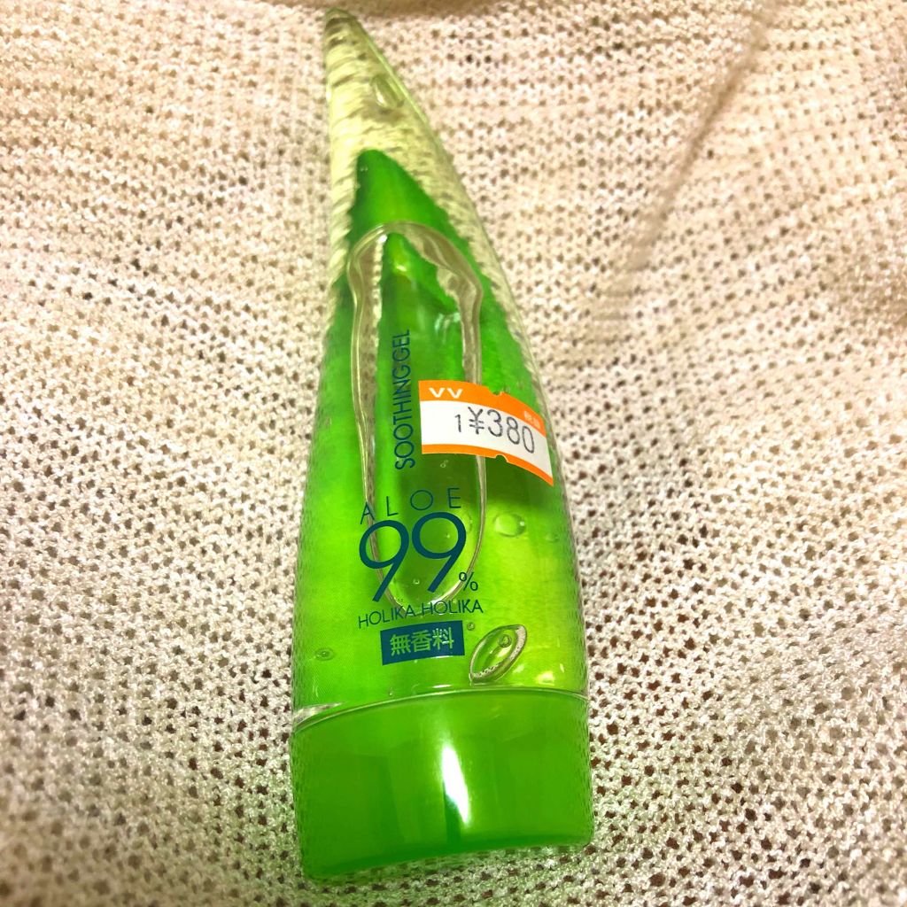 アロエ99 スージングジェル ホリカホリカの口コミ アロエ99 スージングジェル 無香料 By Hiko アトピー肌 Lips