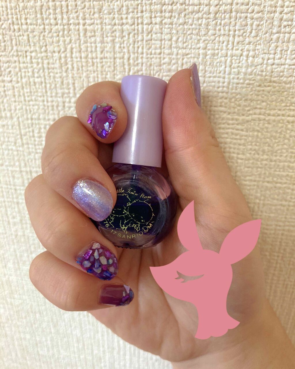 サンリオネイル Daisoの口コミ 超優秀 100均で買えるおすすめマニキュア オクタヴィネル概念ネ By はるぴー 敏感肌 Lips