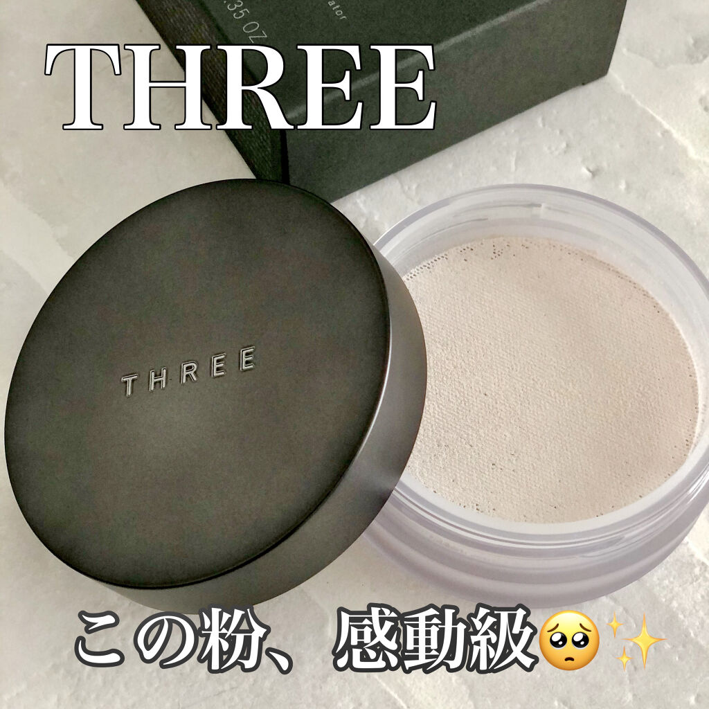 アドバンスドエシリアルスムースオペレーター ルースパウダー Threeの口コミ 混合肌におすすめのルースパウダー 話題のthreeのお粉 By みぃこ 混合肌 Lips