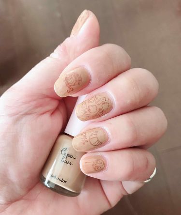 エスポルールネイルポリッシュ Daisoの口コミ 今日のネイル Daisoエスポールネイルポ By Keicosme 普通肌 Lips