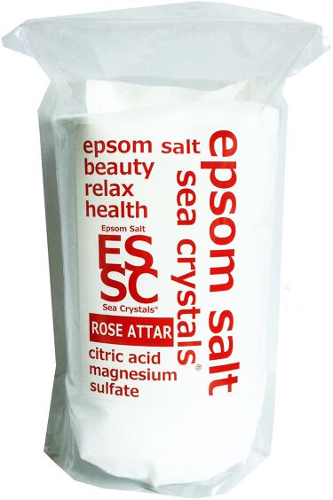Epsom Salt Sea Crystals (エプソムソルト シークリスタルス) ローズオットーの香り