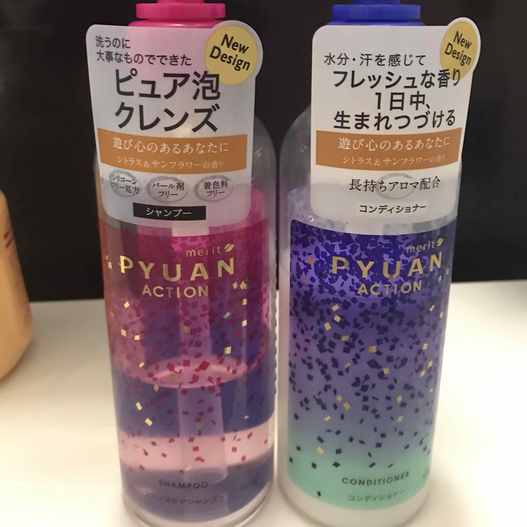 Pyuan アクション シャンプー コンディショナー ピュアンの口コミ 口コミでこれが良かったので購入してみました By ｅｉｋａ 敏感肌 代後半 Lips