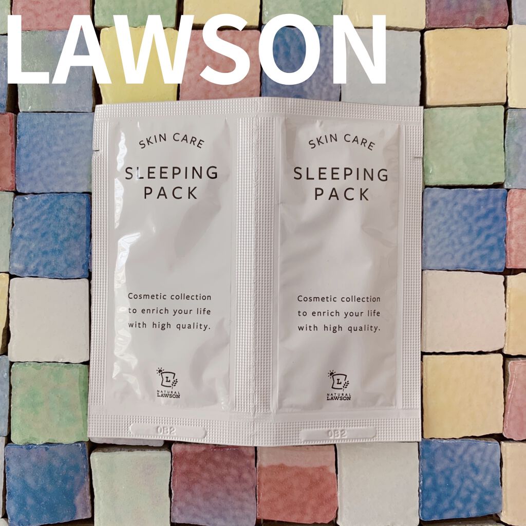 Nl 塗って寝るパック ナチュラルローソンスキンケアの口コミ コンビニで手軽に買えるスキンケア ナチュ By Sacha 混合肌 Lips