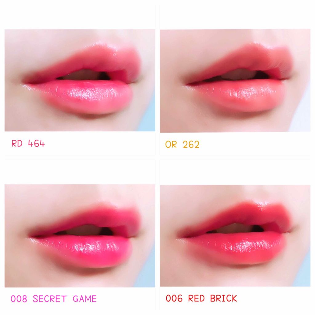 クリスタルデュオ リップスティック Viseeを使った口コミ 4枚め口もとの画像ありﻌﻌ Viss By あほい Lips