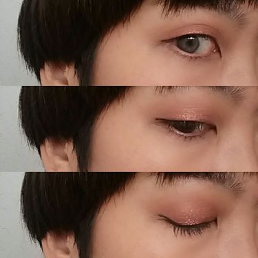 ルドルフ プレイカラー アイシャドウミニ トナカイ Etudeを使った一重メイクのやり方 今日のメイククリスマスイブメイク とかい By さこ 40代後半 Lips