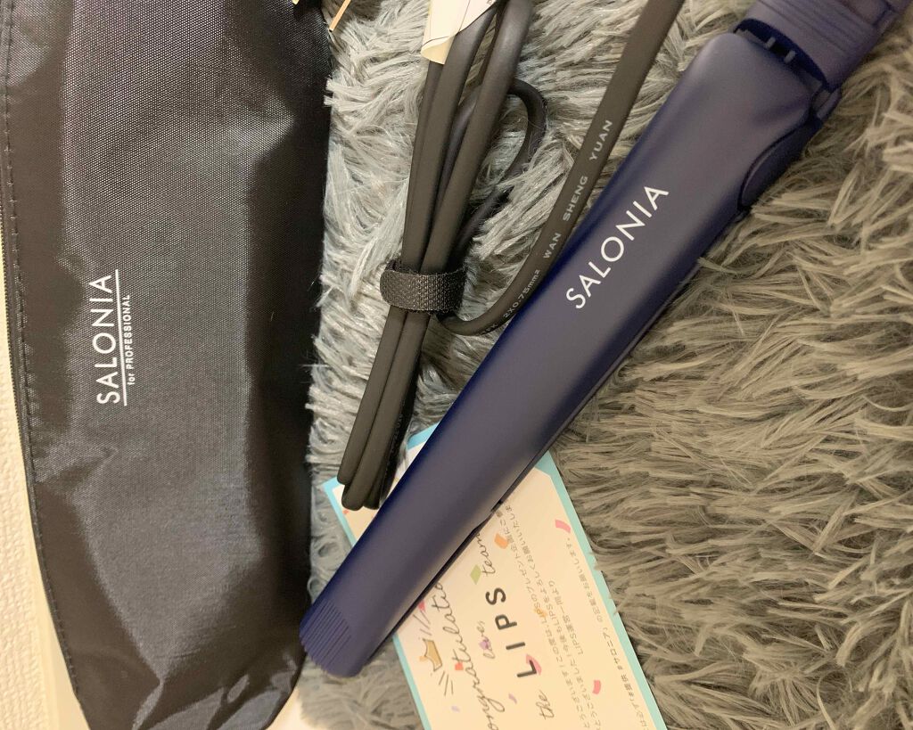 Salonia ストレートアイロン Saloniaの口コミ Saloniaストレートアイロン ネイビー By りんママ 30代前半 Lips