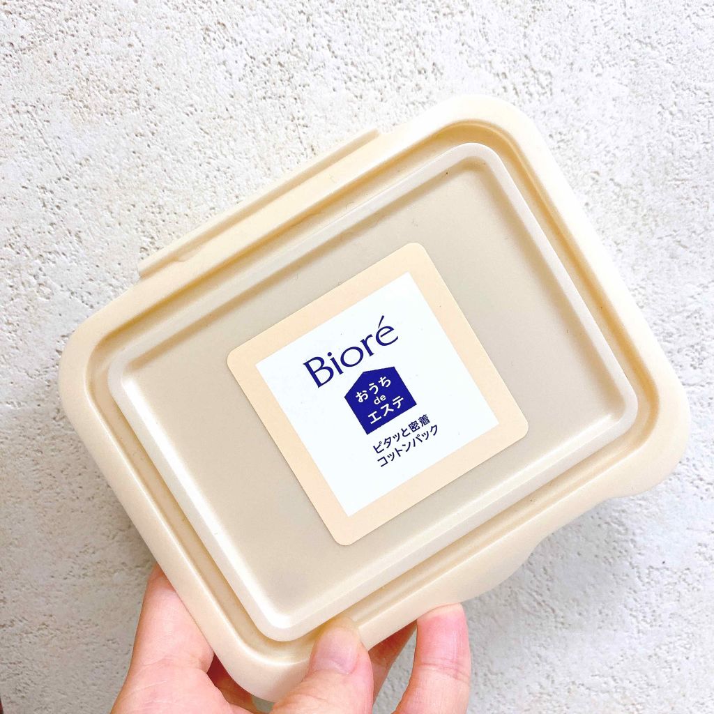 おうちdeエステ ピタッと密着コットンパック ビオレの口コミ ビオレのおうちdeエステピタッと密着コット By のざわな 混合肌 代後半 Lips