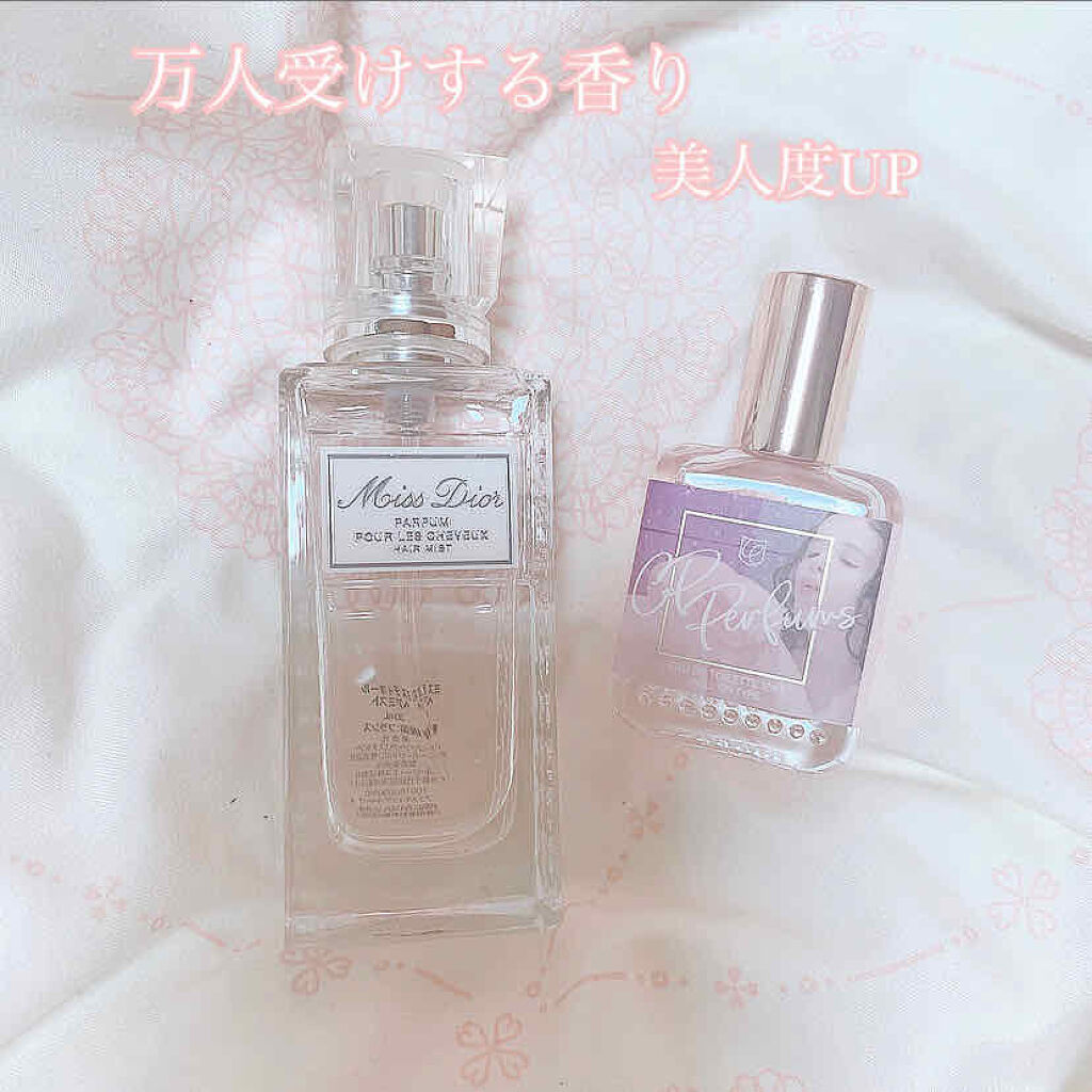 ミス ディオール ヘア ミスト Diorの口コミ 万人ウケ香水 左 ミスディオールヘアミ By コンニチワ 元ramika 乾燥肌 10代後半 Lips