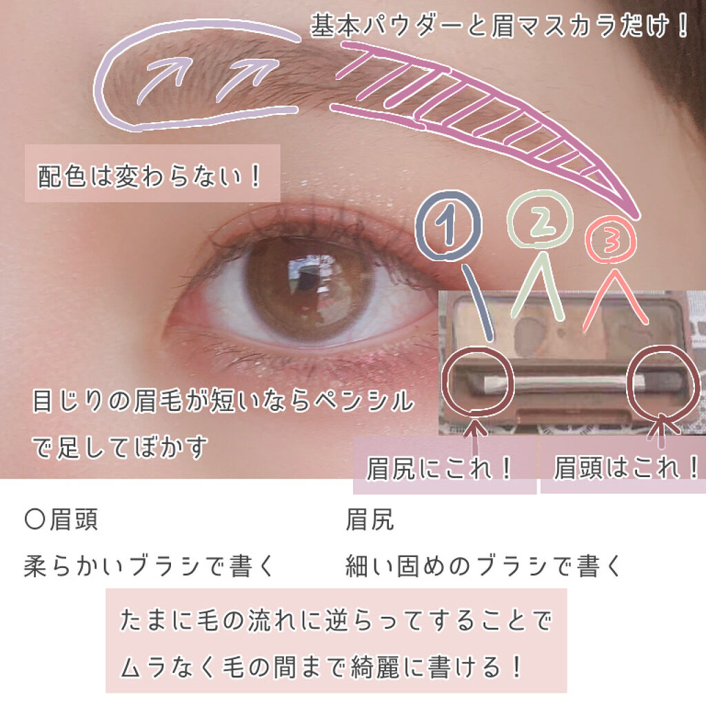 カラーチェンジアイブロウ キャンメイクを使った口コミ 一気に垢抜ける わたしの眉毛の書き方デジ By あかね Lips